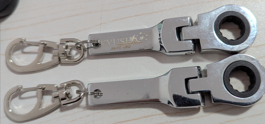 10mm Keychain spanner chrome