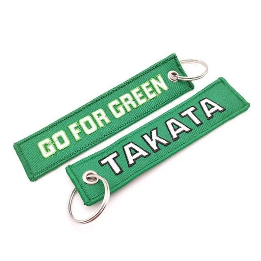 Takata Green Keychain