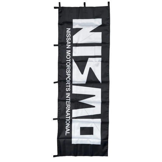 Nismo Black Nobori Flag