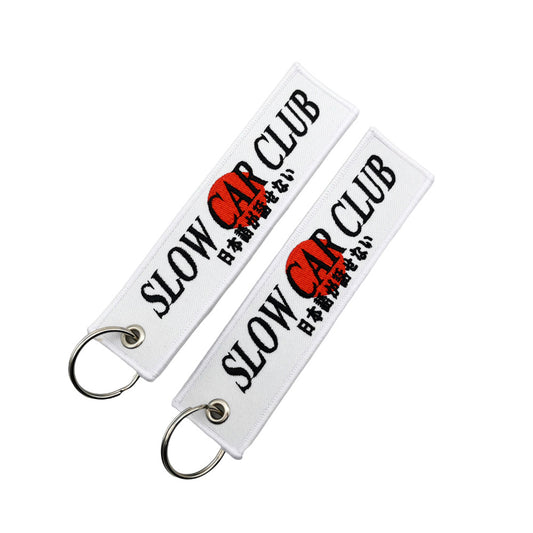 Slow Car Club Keychain